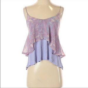 LIKE NEW! sparkle and fade sleeveless top